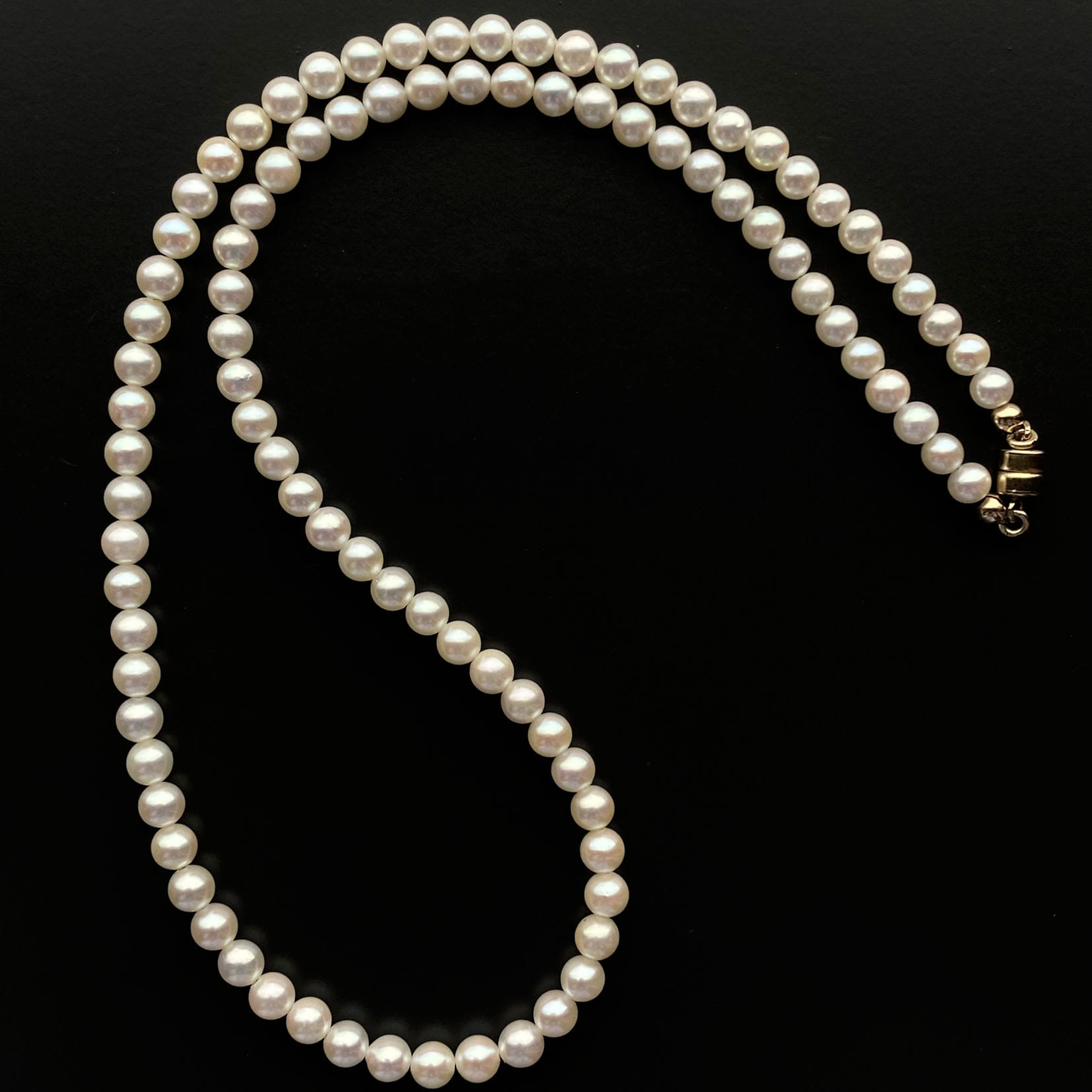 classic pearl necklace 4mm