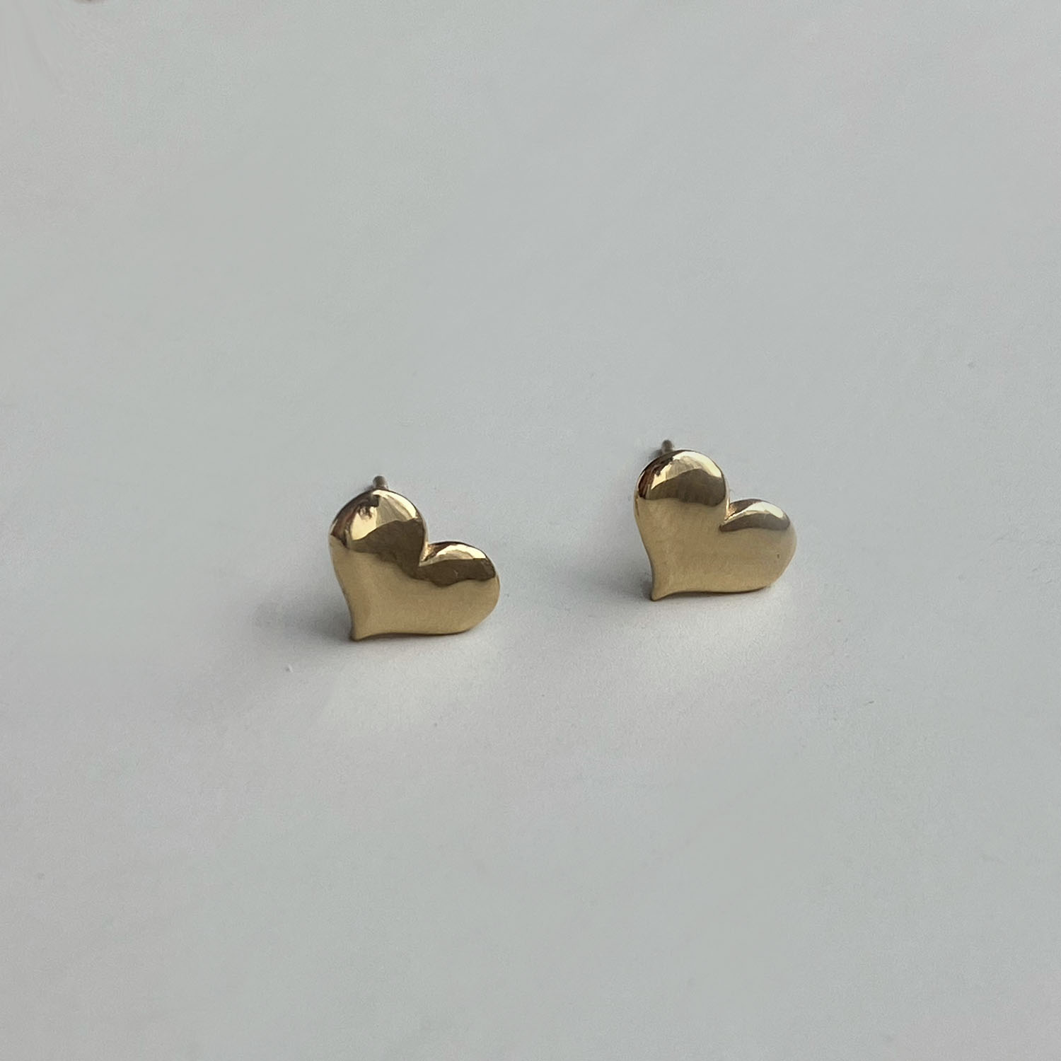 mini-heart earring