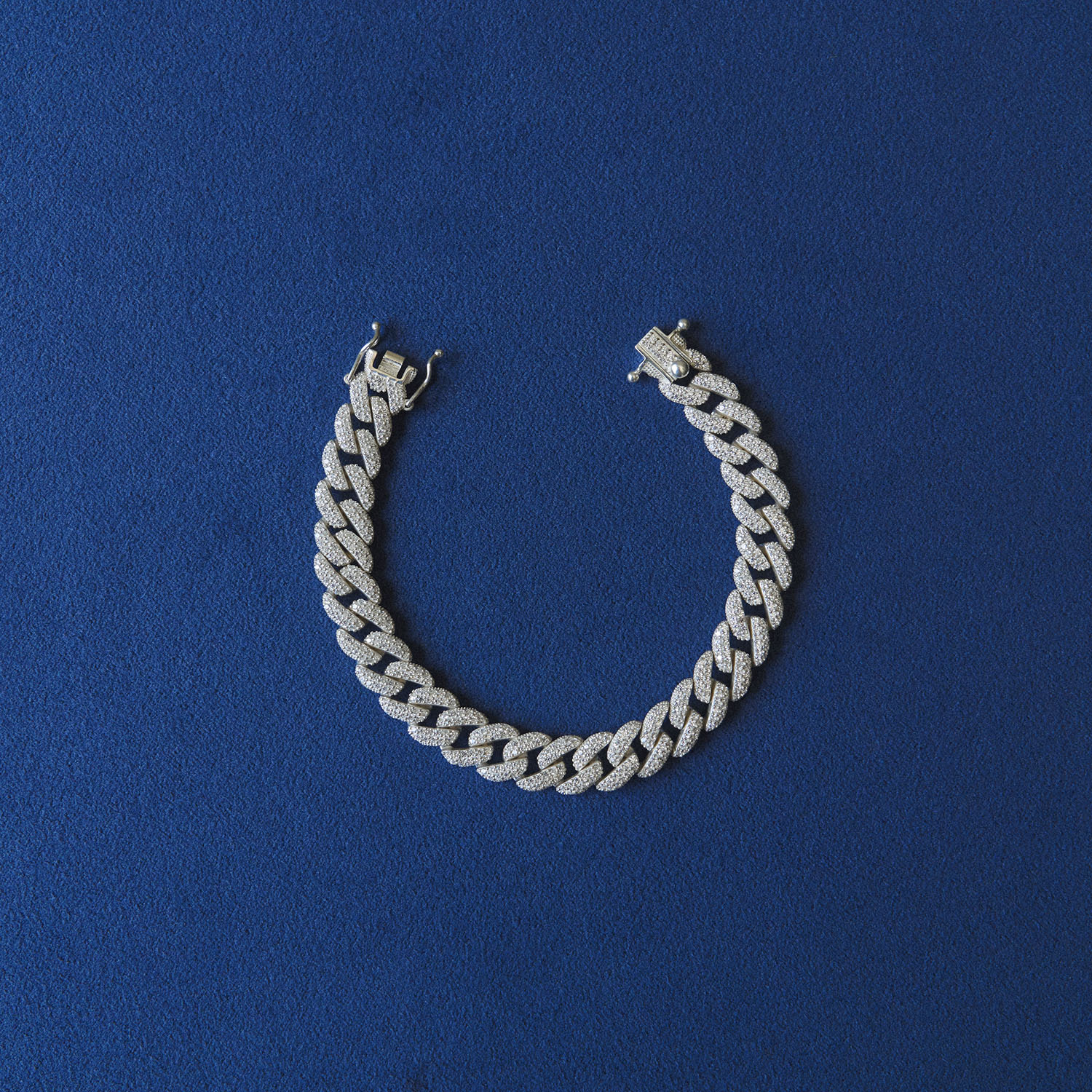 cubic chain bracelet