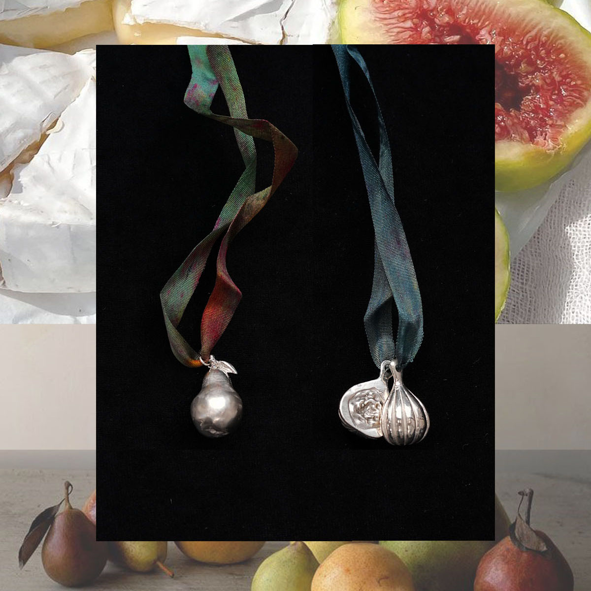 [한정수량] Fruit silk jewelry
