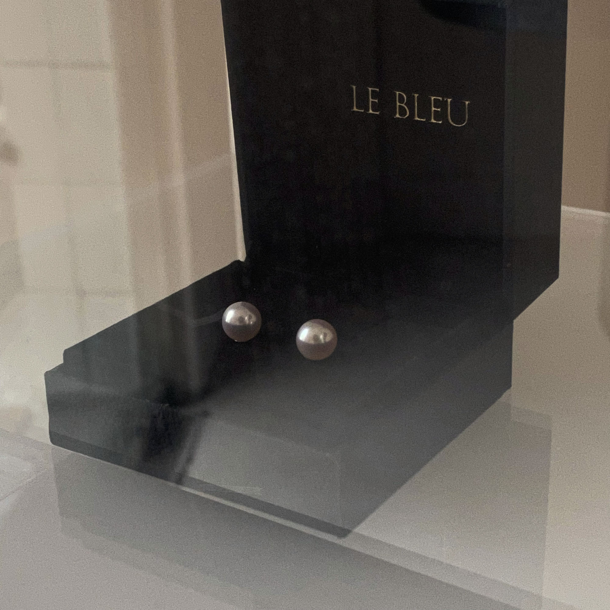 classic pearl earring (fresh-water, 8mm)