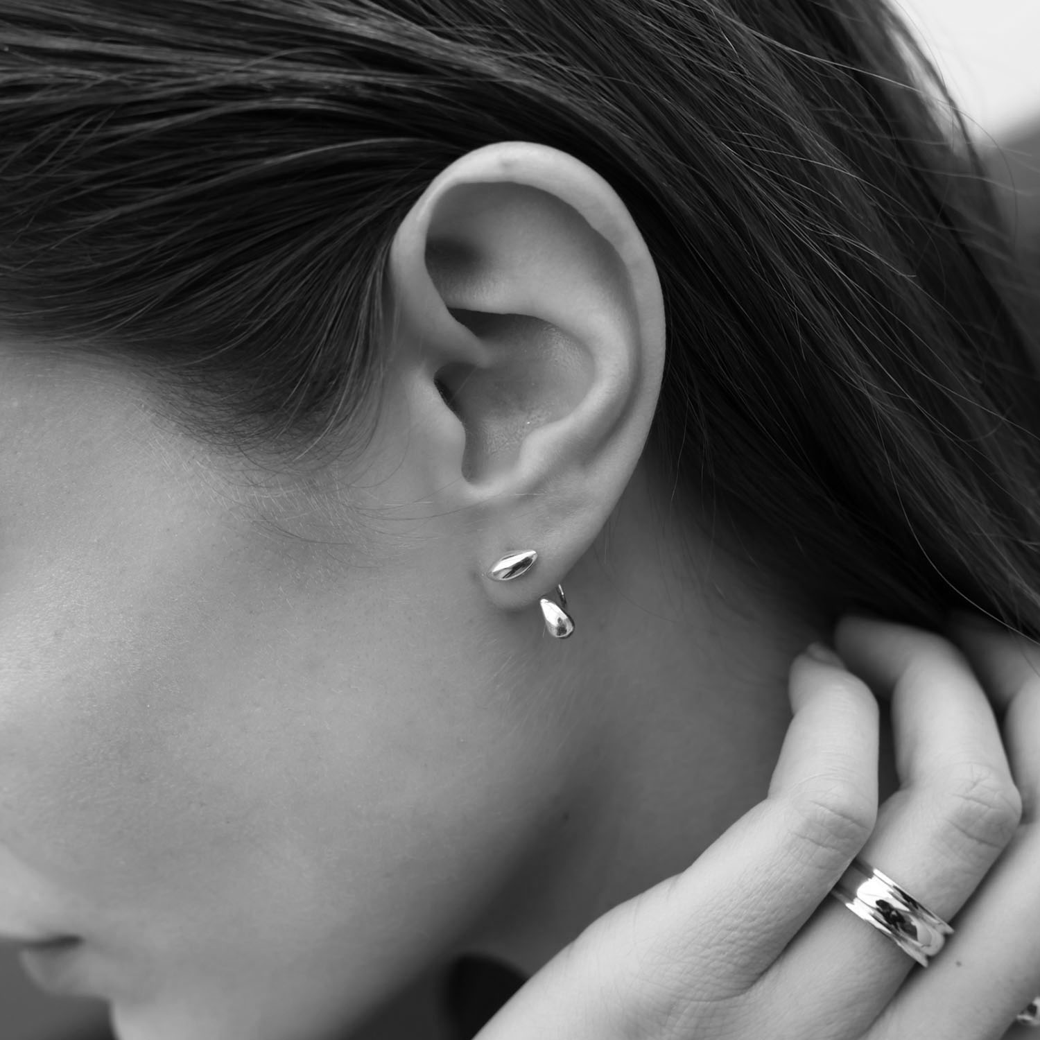 mini drop earring